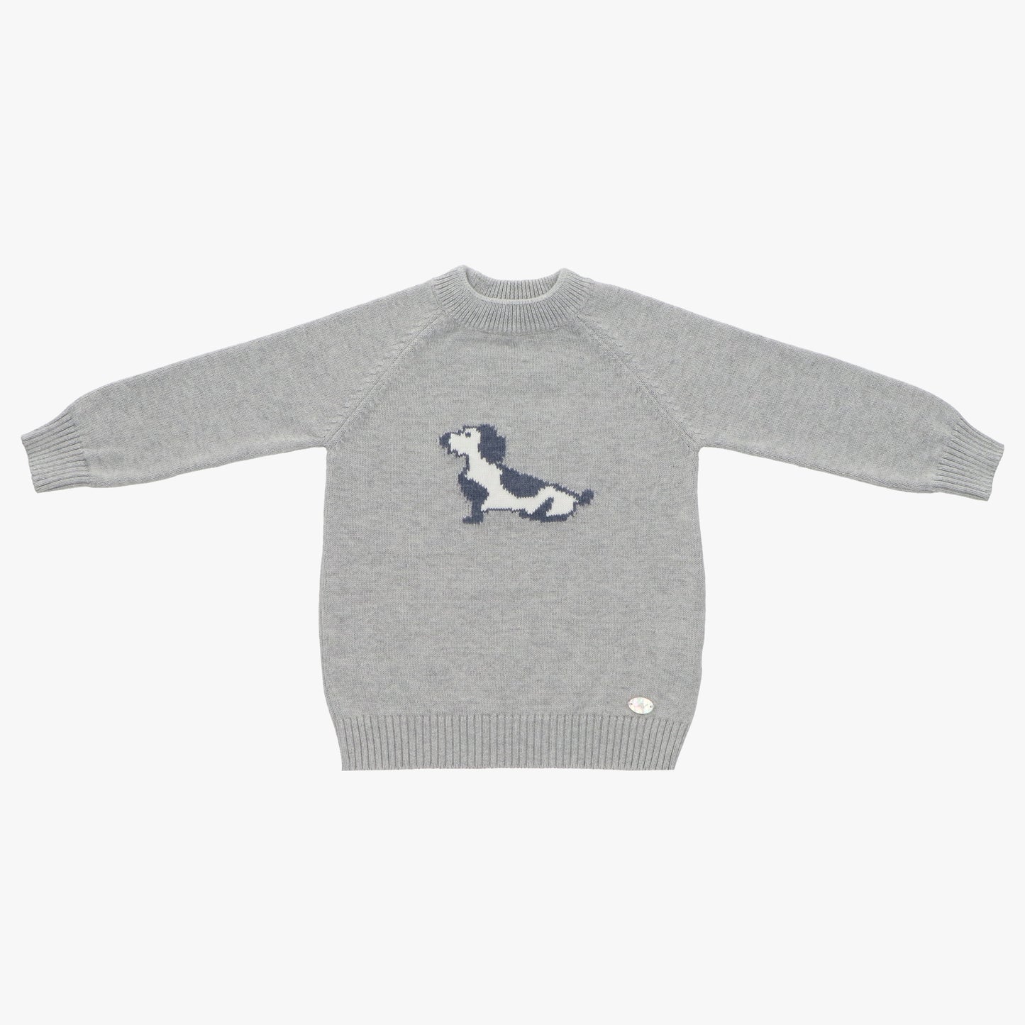 Suéter Gris Perrito