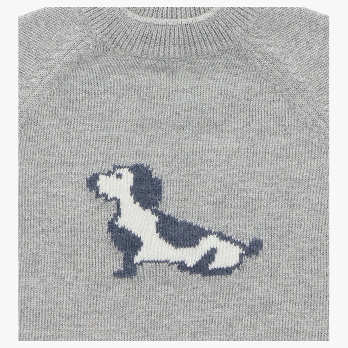 Suéter Gris Perrito