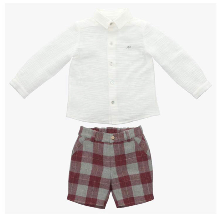 Conjunto Niño Bermuda Cuadros