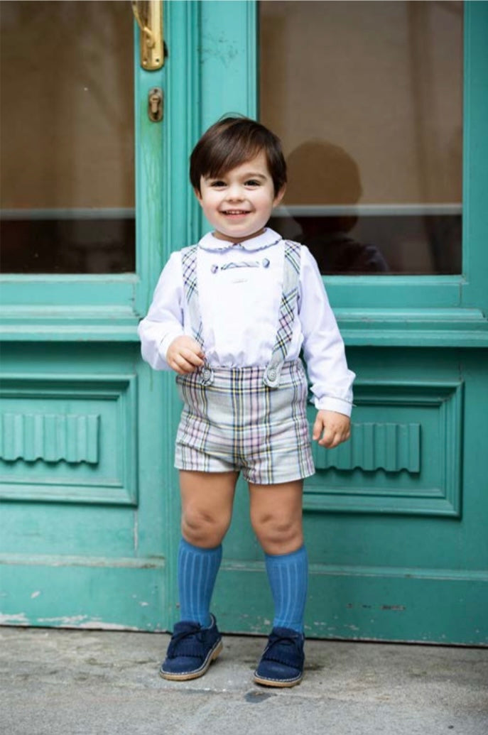 jumper niño cuadros