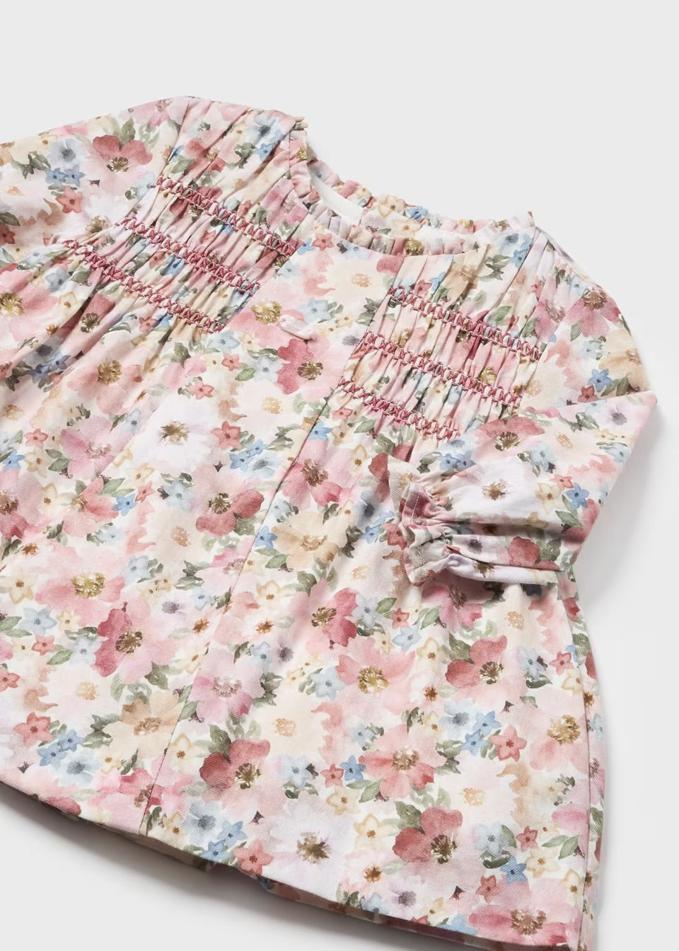 Vestido Rosa Flores
