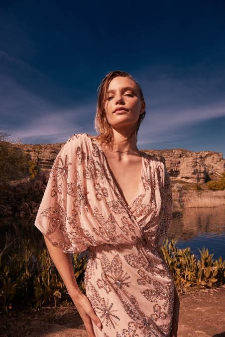 Vestido Zaide Rosa Coosy