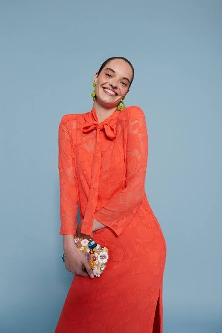Vestido Libra Coral Coosy