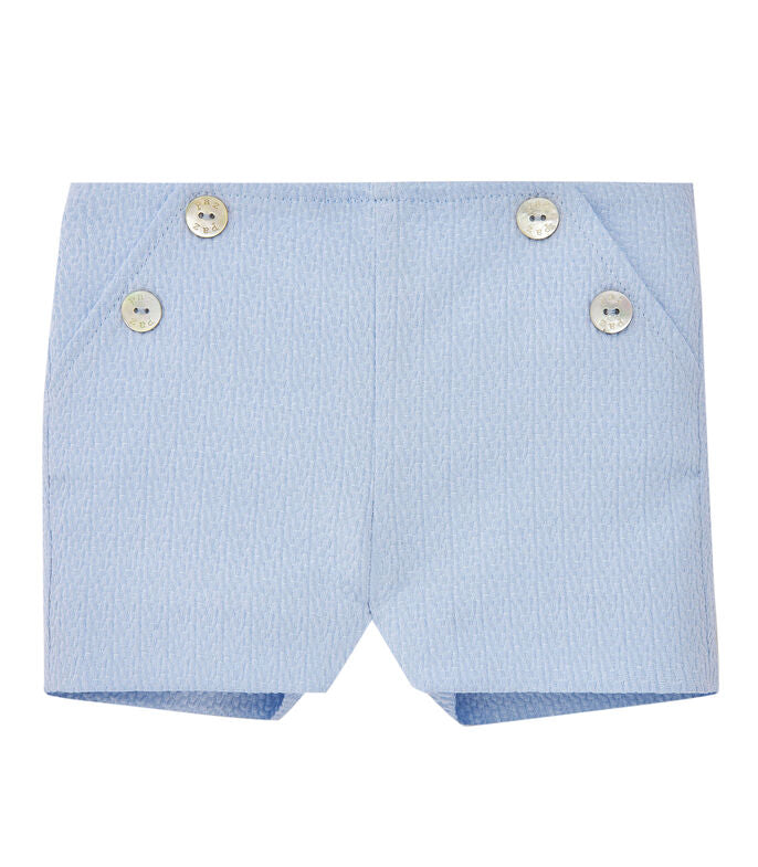 Conjunto Azul Con Moño Paz Rodríguez