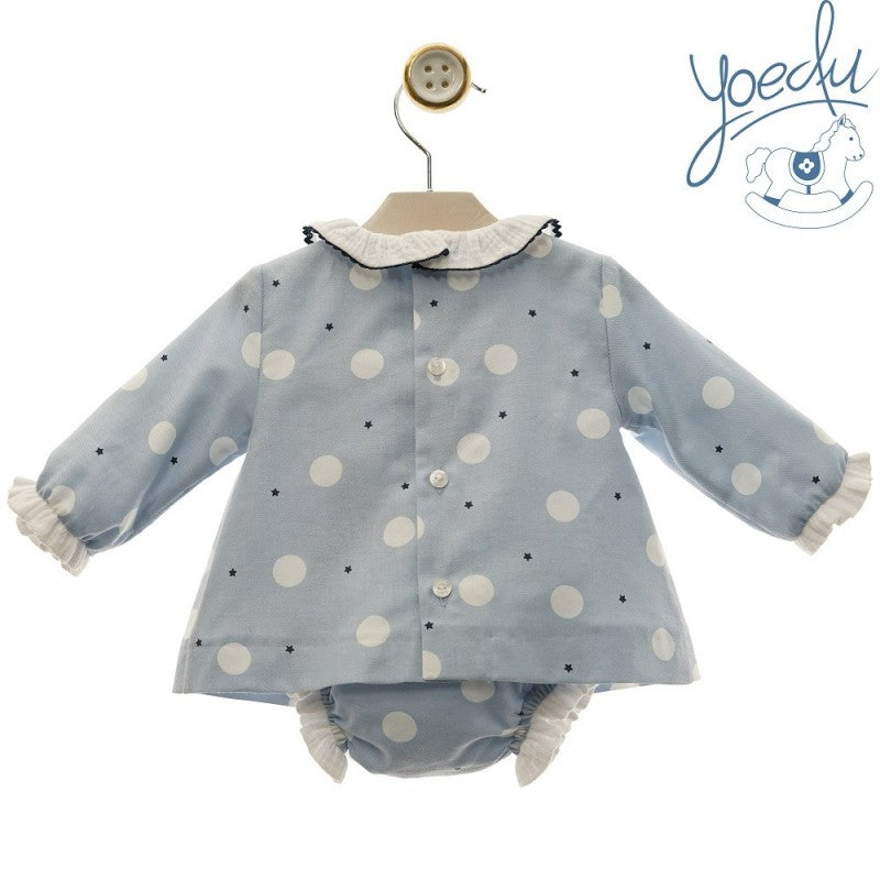 Jesusito Azul Estampado Círculos Yoedu