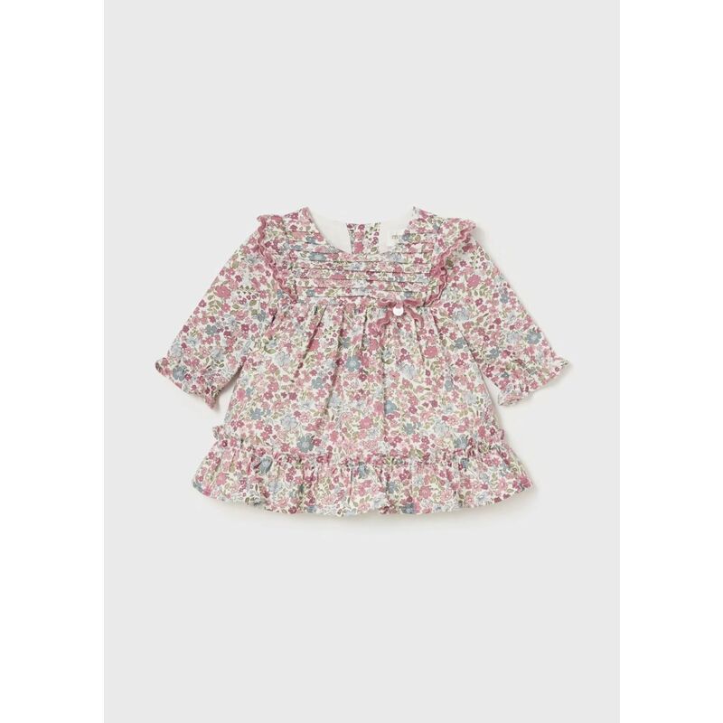 Vestido Rosa Flores Mayoral