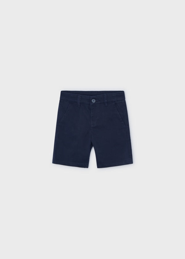 Conjunto Azul Rayas Y Short Marino Mayoral