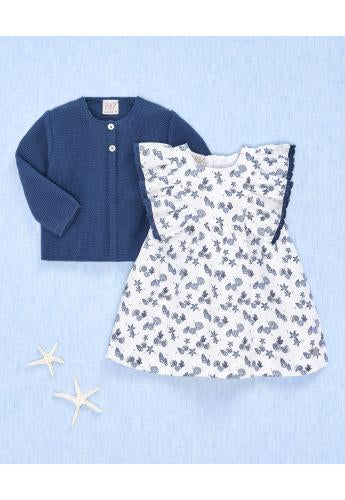 Vestido Blanco Caracoles Paz Rodríguez