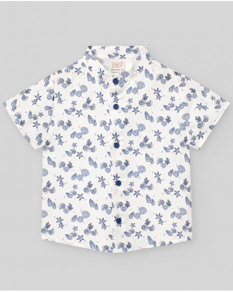 Conjunto Blanco Caracoles Paz Rodríguez