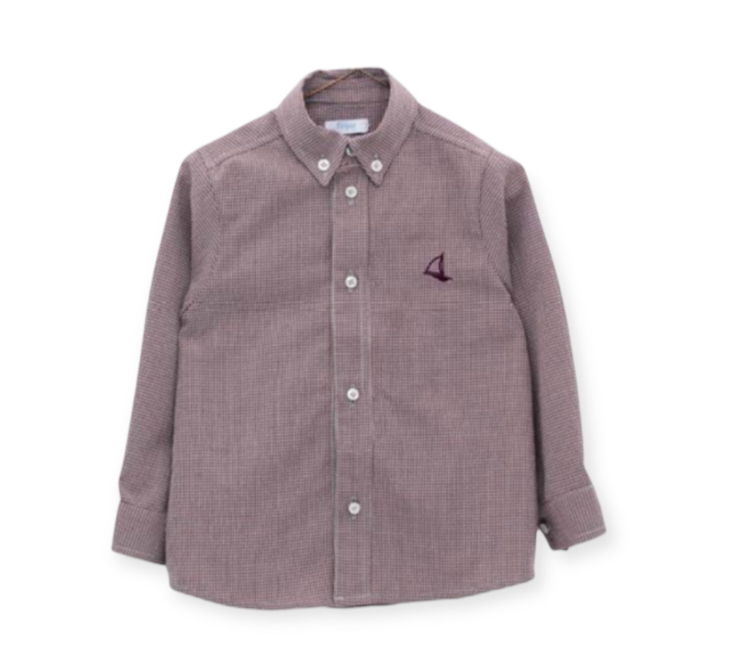 camisa color vino niño