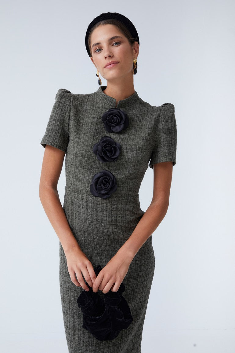 Vestido Carmencita Kaki Coosy