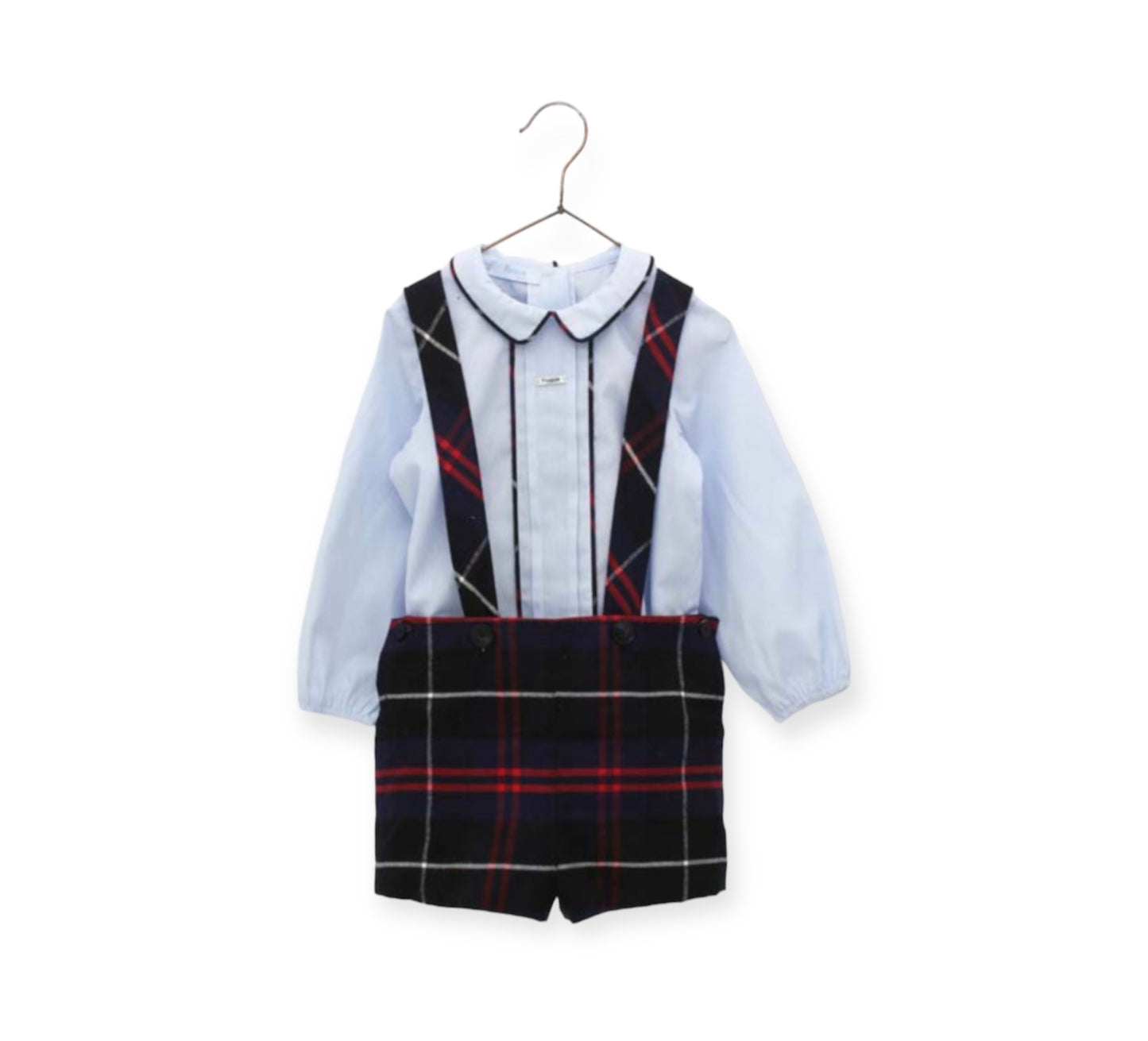 conjunto tirantes niño cuadros