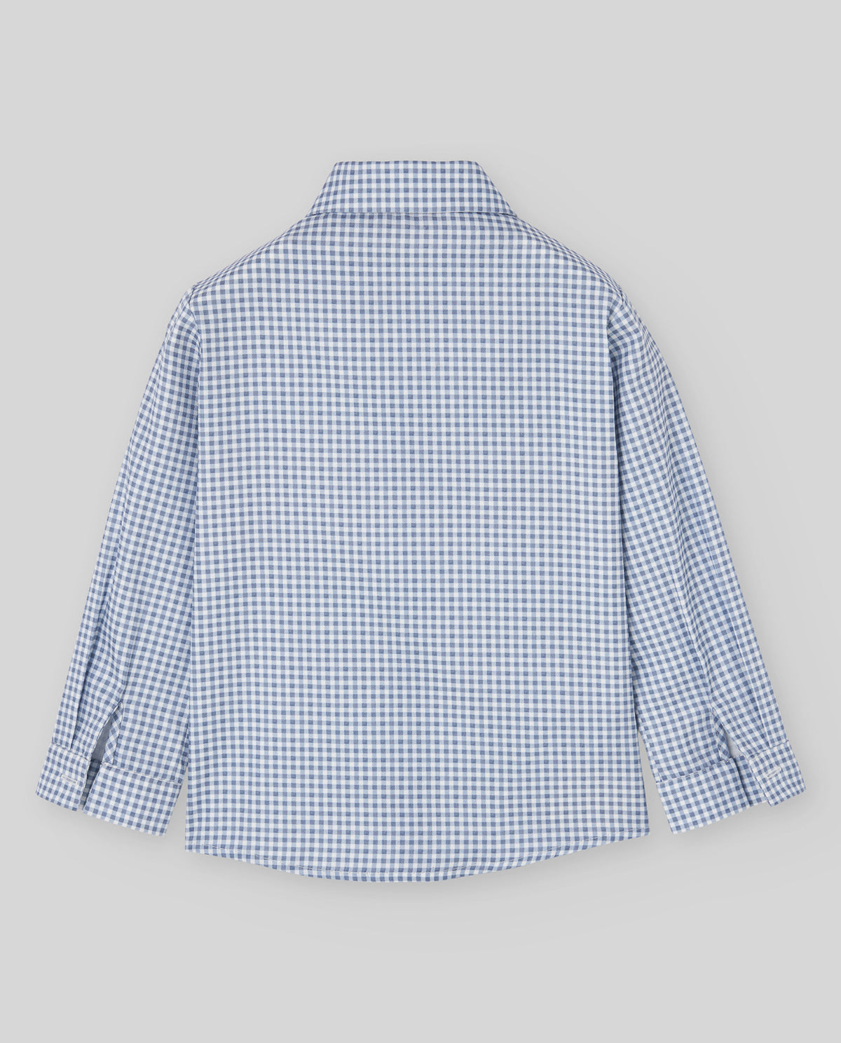 Conjunto Camisa Cuadros Azul Pantalón Arena Paz Rodríguez