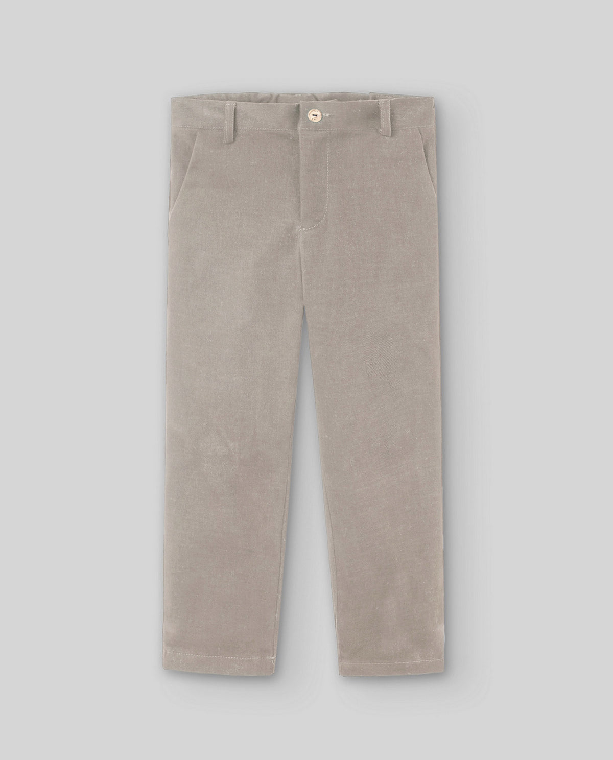 Conjunto Camisa Cuadros Azul Pantalón Arena Paz Rodríguez