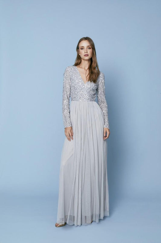 Vestido Romea Agua Marina Coosy