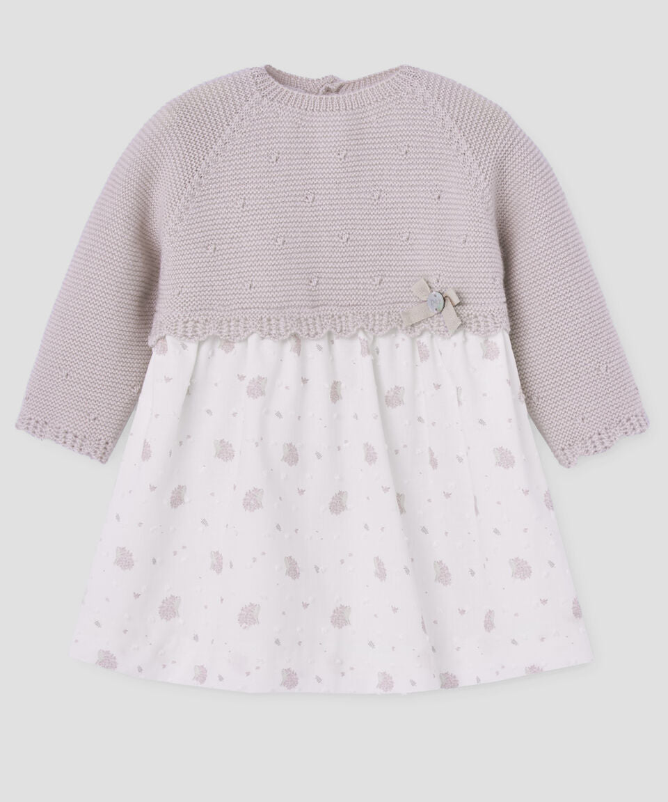 Vestido Tejido Lila Erizos Paz Rodríguez