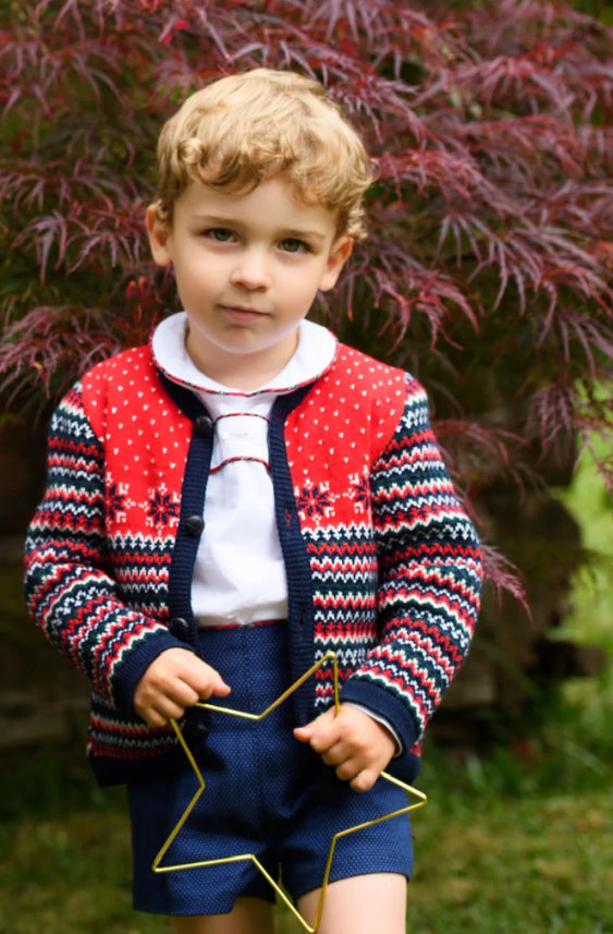 Peto Marino Rojo Navideño Foque