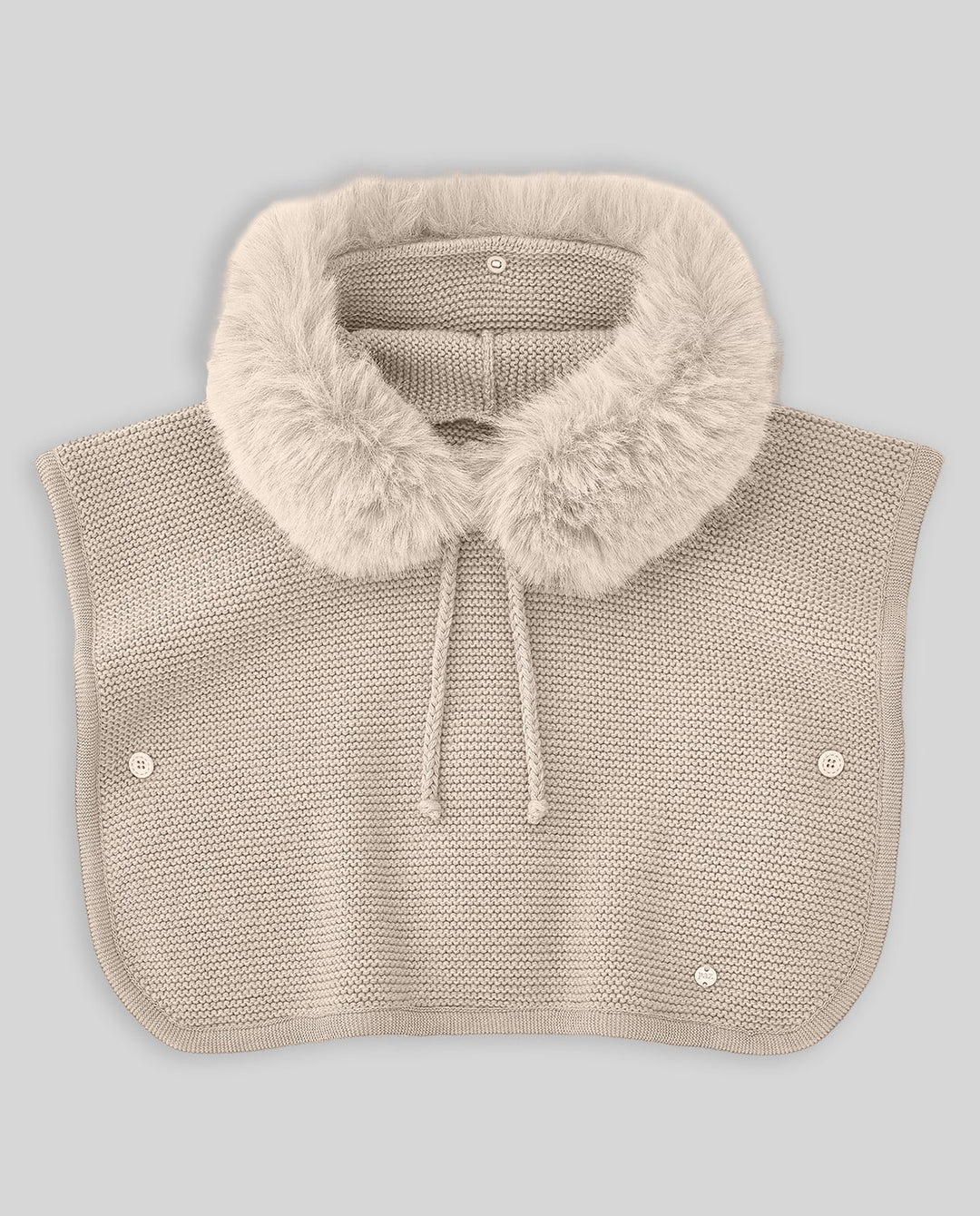Poncho Arena Peluche Paz Rodríguez
