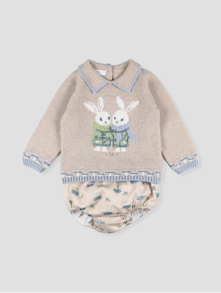 Conjunto Niño Conejos Foque
