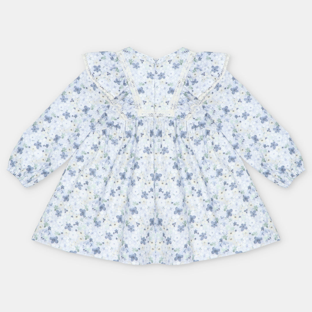 Vestido Flores Azules Martín Aranda