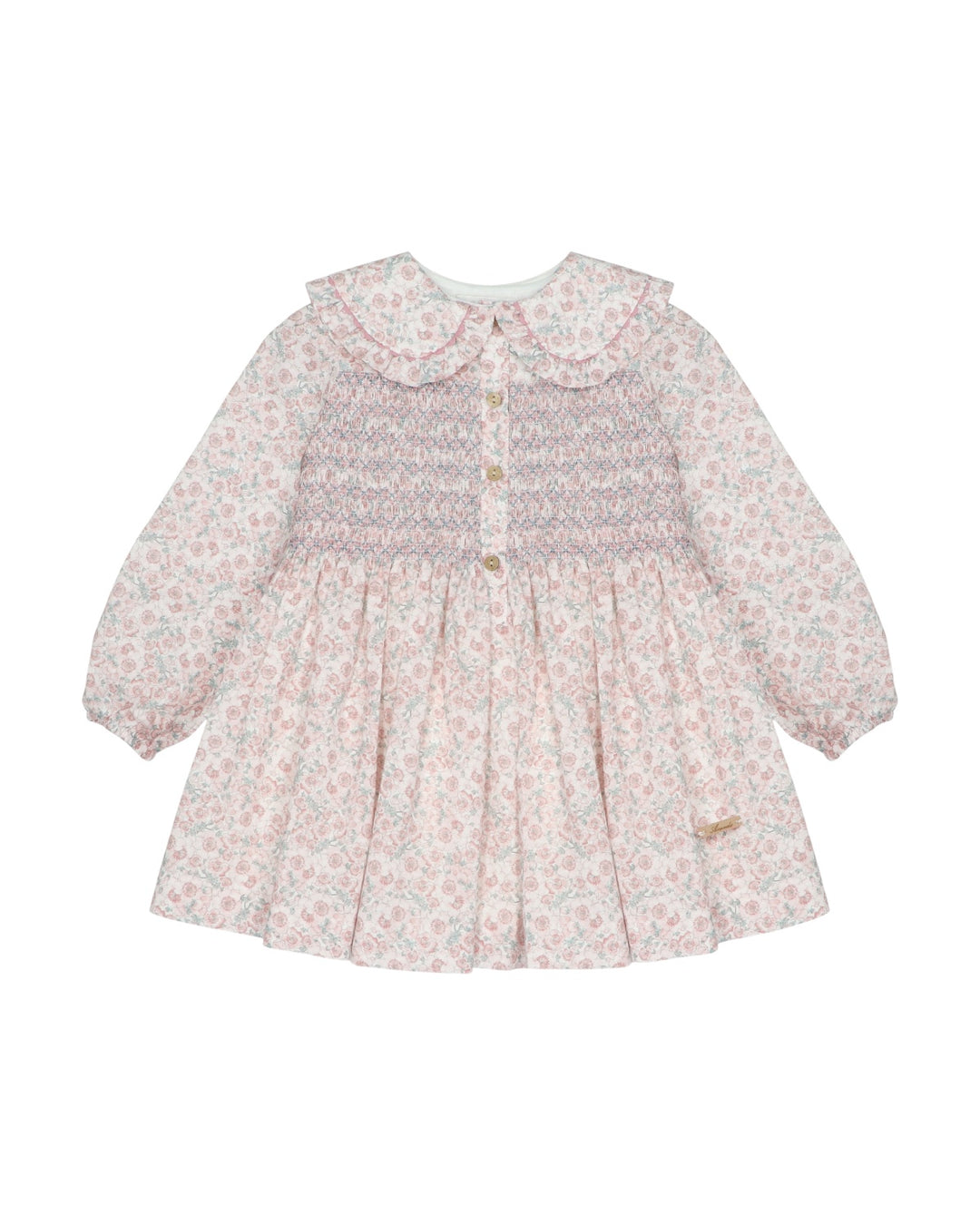 Vestido Rosa Flores Martín Aranda