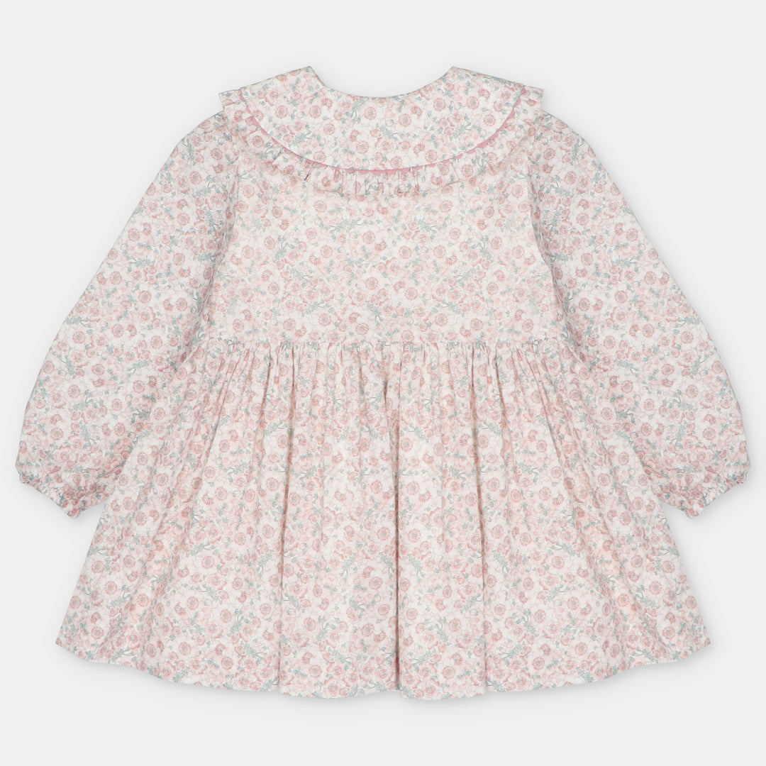 Vestido Rosa Flores Martín Aranda